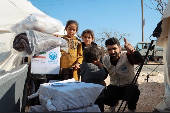 الحياة الخيرية تنفذ المرحلة الثانية من إغاثة ضحايا الزلزال وتطلق مشروع رعاية أيتام وأرامل الضحايا